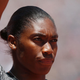 Caster Semenya of South Africa looks on at the start line of the women’s 800m during the Prefontaine Classic at Cobb Track & Angell Field on June 30, 2019, in Stanford, Calif.
